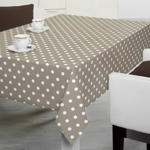 Table Vinyl  - Stone Polkadot